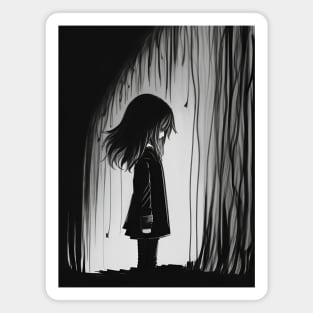 Between Darkness and Determination Magnet